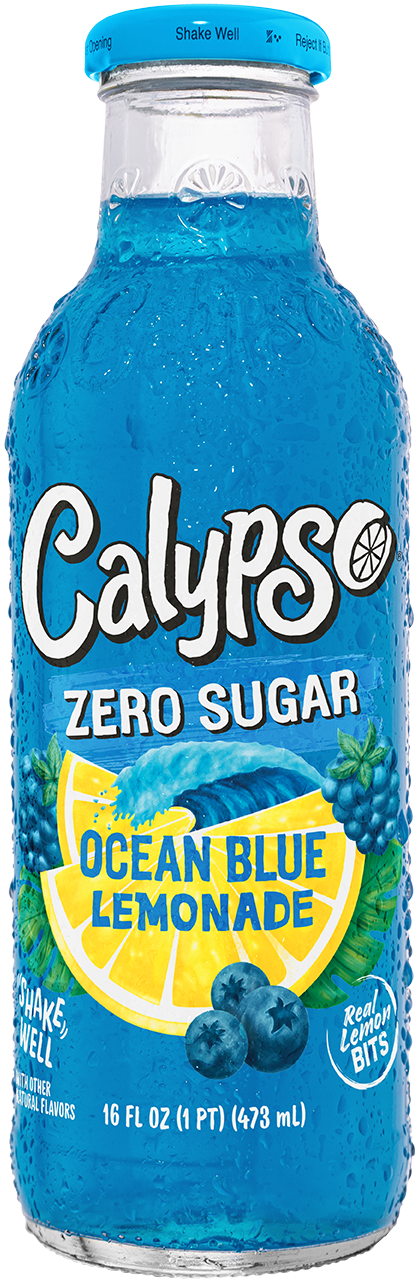 Calypso Zero Sugar Ocean Blue 473ML